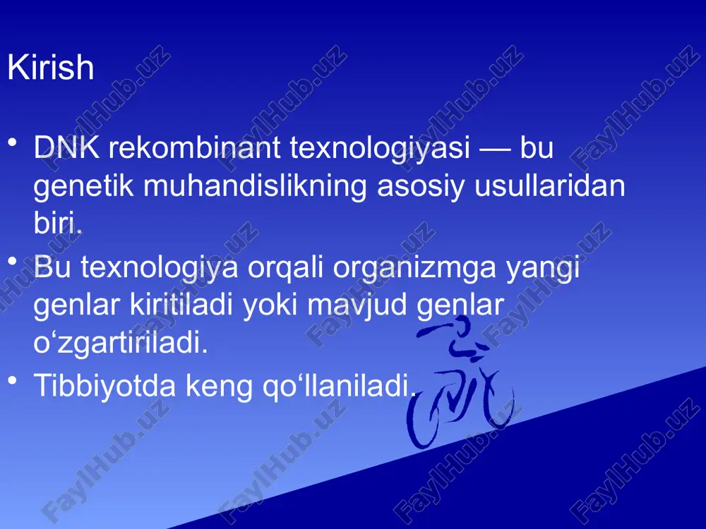 tibbiyotda dnk rekombinantlarining qo’llanilishi - Page 2