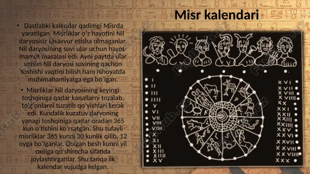 r dinida geb yerning xudosi sifatida tanilgan va misrning birinchi shohidir. u tez-tez osmon ma'budasi, yong'oq ostida yotgan holda tasvirlangan. yerning xudosi sifatida o'z rolida, u fertillik xudosi. o'simliklar uning tanasida o'sadi, o'lganlar uning ichida qamoqda, zilzilalar uning kulgisidir. u er yuzidagi xudodan ko'proq - aslida u erdagi barcha narsalarning xudosi. xatxor - musiqa, go‘zallik va sevgi ilohasi misrliklar ra'ning xotini xatrorga hurmat-ehtirom ko'rsatishdi. misr dini, xathor, ayollik, sevgi va onalik quvonchini o'zida mujassam etgan xudosiz ma'buda edi. urug'likning ramzi bo'lish bilan bir qatorda u yer osti dunyosining ma'budasi sifatida tanilgan va u g'arbga yangi kelganini mamnuniyat bilan qabul qilgan. isida -ona ma'budasi isda ko'pincha qanotlari yoyilganligi bilan tasvirlanadi. foto kredit: dastlab mozorli ma'buda, isida osirisning sevgilisi edi. o'limidan so'ng, u sehr-joduidan uni tiriltirish uchun foydalangan. isida, misrning eng qudratli xudolaridan biri bo'lgan horusning onasi sifatida uning roli uchun faxrlanadi. u ham misrning har bir bayrami va oxir-misrning ilohiy onasi …