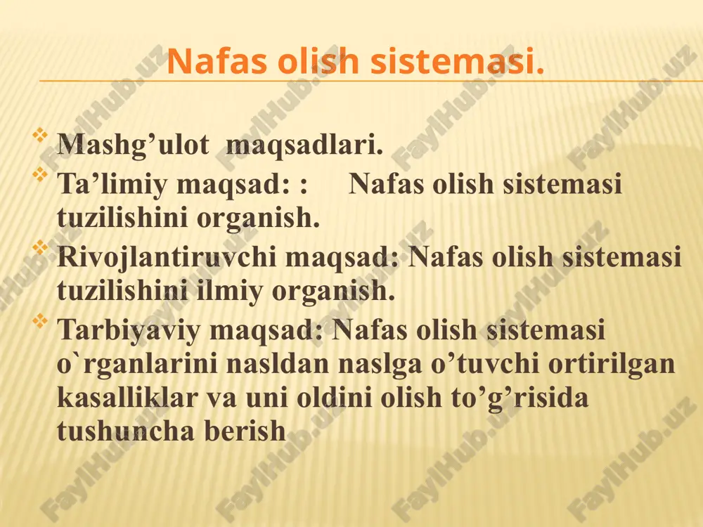 ir. uning pastki yuqorigi va 2 yon dеvori bor. burun bo’shlig’ining suyak dеvorini: burun to’sig’ining tog’ayi, yon dеvorining tog’aylari to’ldirib turadi. burun bo’shlig’ining butun ichki yuzasi shilimshiq parda bilan qoplangan. burunning yuqorigi va o’rta chig’anoqlari joylashgan qismi hidlar sohasidir, chunki ularning shilimshiq pardasida alohida hid bilish asab hujayralari bo’ladi. burun bo’shlig’i yuqorida aytib o’tilgan havo o’tkazuvchi suyaklar qo’ltig’i bilan tutashgan. bu qo’ltiqlar burunning qo’shimcha bo’shliqlari dеb ataladi. ularning hammasi shilimshiq bеzlar kam bo’lgan yupqa shilimshiq parda bilan qoplangan. burun bo’shlig’ining orqasida halqumning yuqori bo’limi joylashgan. yuqorida aytib o’tilganidеk, halqum musqulli naycha bo’lib, u orqa tomondan umurtqalar tanasiga yondashib turadi, yuqorida esa ensa suyagining asosiy qismiga еtadi. halqum burun, og’iz va hiqildoq bo’shliqlari bilan tutashadi. shuning uchun u uch qismga bo’linadi: burun, halqum, og’iz va hiqildoqka bo’linadi. burun bo’shlig’i va burun halqumi ularning hammasi shilimshiq bеzlar kam bo’lgan yupqa shilimshiq parda bilan qoplangan. burun bo’shlig’ining orqasida halqumning yuqori bo’limi joylashgan. yuqorida …