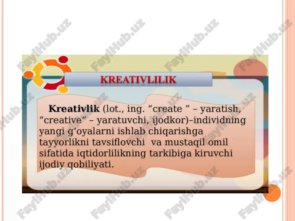 jasur, nostandart yechimlar qobiliyatini ham anglatadi. olimlar intellekt haqida intellekt-abstrakt tafakkur qilish qobiliyati sifati belgilanadi.(termen) intellekt-nerv sistemasining modifikatsiyalarga nisbatan qobiliyati.(kalvin) muhitga moslashish imkoniyatini ta’minlovchi bilimlarning yig’indisi. testlarning kuchli sinfi ongni o’lchovchi xususiyatga ega emas.hozirda quyidagi iboralar ishlatiladi:omma va ko’pchilik qo’lallaydigan –”intellekt testlari” yoki uning eskirmagan turi –”aql testlari”.bular bilan birgalikda “maxsus qobiliyatlar o’lchaydigan testlar”,”umumiy intellekt testlari yoki “umumiy intellekt testlari”.umuman olganda tarixan testlar umimiy intellektni o’lchash,qobiliyatni o’lchashga bo’lingan va bugungi kunda bu “kognitiv testlar” kabi yangi klassifikatsiyalarga ehtiyoj yo’q. intellektni o’lchaydigan testlar. testdagi topshiriqlarga qarab ular quyidagicha turkumlanadi: verbal(so’zlar klassifikatsiyasi testi) noverbal(raven matritsalari) bundan tashqari intellekt testlari individual (veksler shkalasi) guruhiy(alfaning harbiy xizmat testi) aytib o’tilgan turli xil testlardan tashqari ,spesifik populyasiya va har xil madaniyatga bo’linuvchilar uchun mo’ljallangan. psixometrik intellekt bugungi kunda ikki maktab:ingliz va aqsh maktabi namoyondalari ishlarida ko’rinadi.intellektni o’rganuvchi testlarda umumiy baholash har xil mashqlarga qarab o’lchanadi,ularda sinaluvchilar intellektning bir –biri bilanbog’liq va bog’liq bo’lmagan guruhiy test …