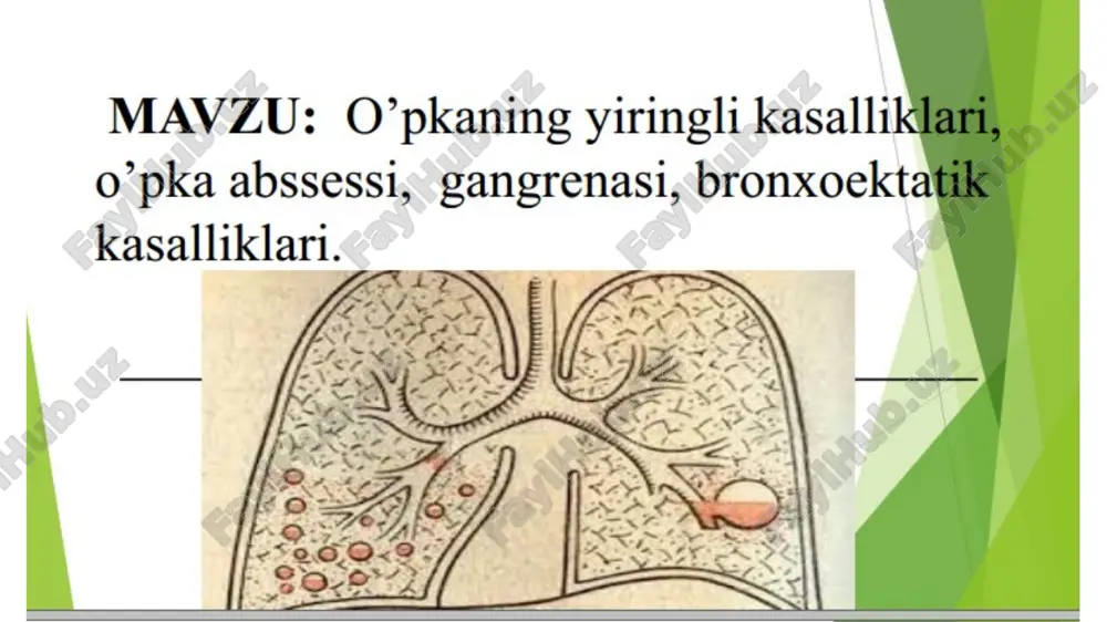 o‘pkaning yiringli kasalliklari - Page 2
