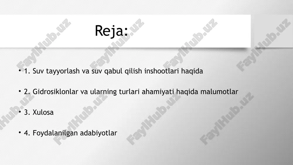 oriy muhitni saqlash, atrof muhitning yangilanishini tashkil etish va suv resurslarini optimallashtirishda keng qo'llaniladi. gidrosiklonlar gidrosiklonlar asosiy tuzilma: gidrosiklonlarning asosiy qismi suv-tashqarisi va gaz-tashqarisi bo'lib, suv-tashqarisi qavatini ichiga oladi va g'azni yuqoriga qarab jozib olish uchun xususiy ishlab chiqilgan. tozalash jarayoni: suv va zaxiralar o'rtasidagi ajratish jarayonlari gidrosiklonlar orqali amalga oshiriladi. suv va zaxiralarning ajratilishi jarayoni suvni tozalash, o'chirish va tozalangan suvni qabul qilishga olib keladi. gidrosiklonlar optimal yarim sirtliq: gidrosiklonlar optimal yarim sirtliqni ta'minlash uchun ishlatiladi. bu optimal sirtlik suv-tashqarisi va g'az-tashqarisi o'rtasidagi to'g'ri nisbatni ta'minlaydi va suv-tashqarisi oqimini optimal darajada saqlaydi. o'zgaruvchan tezlik: gidrosiklonlarning o'zgaruvchan tezligi, suv va zaxiralar bilan harakatlanish va ajratish jarayonlarini rivojlantirishda juda muhimdir. bu o'zgaruvchan tezlik optimal suv qabul qilish va tozalashni ta'minlaydi. xulosa texnologik rivojlanish: gidrosiklonlar texnologik rivojlanish jarayonida o'zgaruvchanliki va samaradorligi oshirganlar. yangi materiallar va texnologiyalar orqali gidrosiklonlar atrof muhitni saqlash va suvni tozalash jarayonlarini yanada samarali qilish imkoniyatiga ega. gidrosiklonlar suvni …
