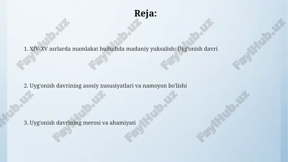 g'isht terish texnikasida yangi uslublar paydo bo'ldi, jumladan, 'kosachali g'isht' va 'girih' naqshlari keng qo'llanildi. murakkab geometrik shakllar, ayniqsa, sakkiz burchakli yulduzlar va o'n ikki qirrali shakllar gumbazlar va peshtoqlarni bezashda 13-asr oxiridan boshlab ommalashdi. binolarni bezashda rangli sirlangan koshinlar va terrakota plitalari qo'llanilishi ortdi, bu esa binolarga yanada yorqin va jozibali ko'rinish berdi. tasviriy san'atning gullab-yashnashi: realizm va portret janri miniatyura san'atida realizmning yuksalishi 1400-yillarda kuzatildi, unda nafaqat tashqi o'xshashlik, balki ichki dunyoni aks ettirishga harakat qilindi. xiv-xv asrlarda portret janri rivojlanishi, amir temur va temuriylar davrida realistik ifodalar kuchaydi, bu esa san'atda inson shaxsiga e'tiborni oshirdi. tasviriy san'atda portret janrining gullab-yashnashi 15-asrga to'g'ri keladi, bu davrda manzaralar, kiyimlar va detallarga katta e'tibor qaratilgan. ilm-fan va falsafaning rivojlanishi ibn sino tibbiyotda 'tib qonunlari' asari bilan mashhur bo'ldi. ushbu fundamental asar yevropa universitetlarida 500 yildan ortiq vaqt davomida darslik sifatida ishlatilgan. ix-xii asrlarda al-xorazmiy algebra, geometriya va astronomiyaga oid muhim …