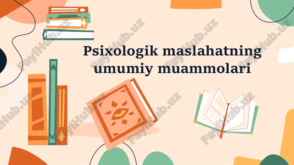 ressiyaga duch kelgan insonlarga o‘zlarini qayta motivatsiya qilish, kundalik vazifalarni bajara olish va hayotda maqsadlar qo‘yish bo‘yicha yordam beradi. " " xavotir ham psixologik muammolar ichida keng tarqalgan. xavotirli shaxslar kelajakda yuz berishi mumkin bo‘lgan noma'lum voqealardan doimiy ravishda tashvishda bo‘ladilar. ular ko‘pincha ortiqcha analiz qilish yoki haddan tashqari xavotirga berilish oqibatida o‘z hayotlarini qiyinlashtiradilar. psixologik maslahatda xavotir bilan ishlash yo‘llari, xususan, kognitiv xulq-atvor terapiyasi va relaksatsiya texnikalari keng qo‘llaniladi. maslahat davomida inson o‘z xavotirlarini boshqarishni va ular bilan qanday samarali kurashishni o‘rganadi. o'z-o'zini hurmat qilish darajasi ham ko'plab insonlar uchun muhim muammolardan biridir. ba'zi insonlar o'zlarining qadr-qimmatlarini yetarli darajada baholay olmaydilar, bu esa ularda o'ziga nisbatan salbiy fikrlar va past ishonchni keltirib chiqaradi. psixologik maslahat bu borada mijozlarga o'zlarining yutuqlarini anglash, muvaffaqiyatsizliklarni qabul qilish va o'zlariga nisbatan mehr ko'rsatishni o'rganish jarayonida yordam beradi. o'z-o'zini hurmat qilishni oshirish hayotdagi ko'p qiyinchiliklarni yengishda muhim ahamiyatga ega shaxsiy chegaralarni belgilash va himoya …