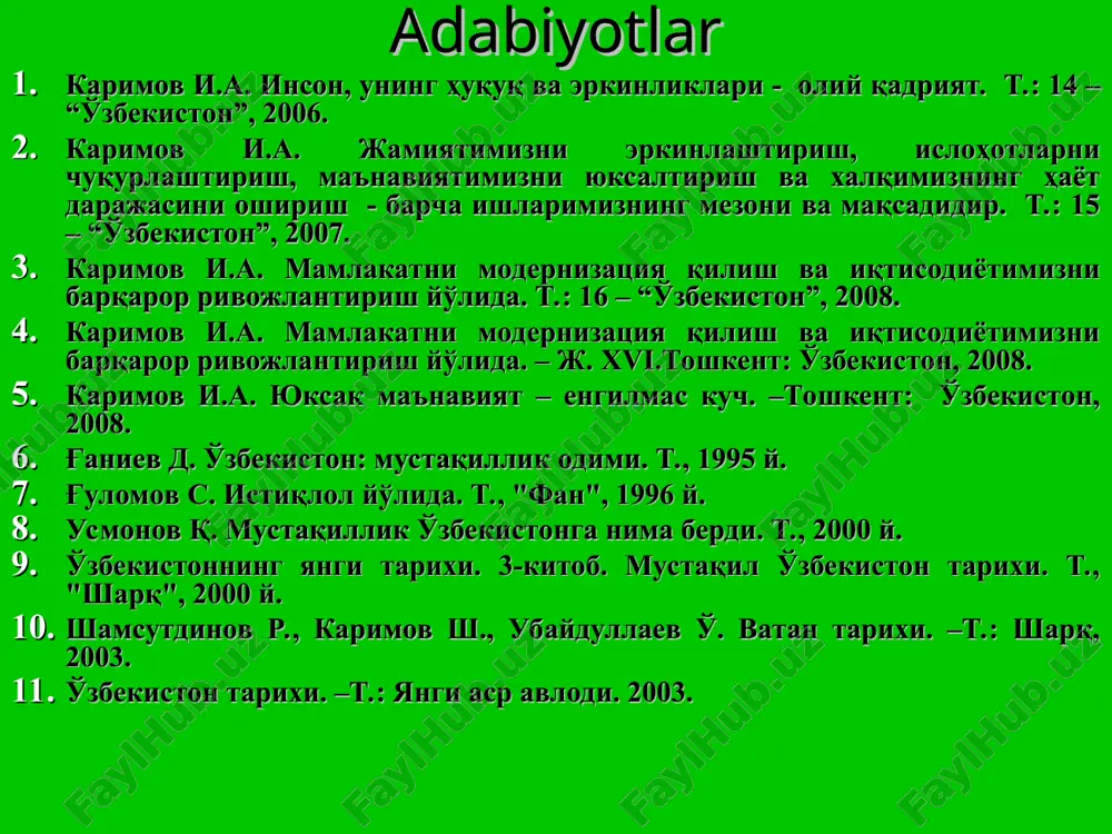 o‘zbekiston va jahon hamjamiyati - Page 2