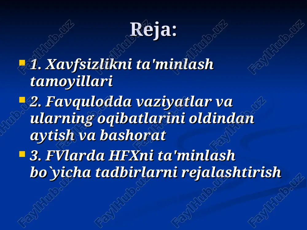 xavfsizlikni ta\\'minlash tamoyillari - Page 2
