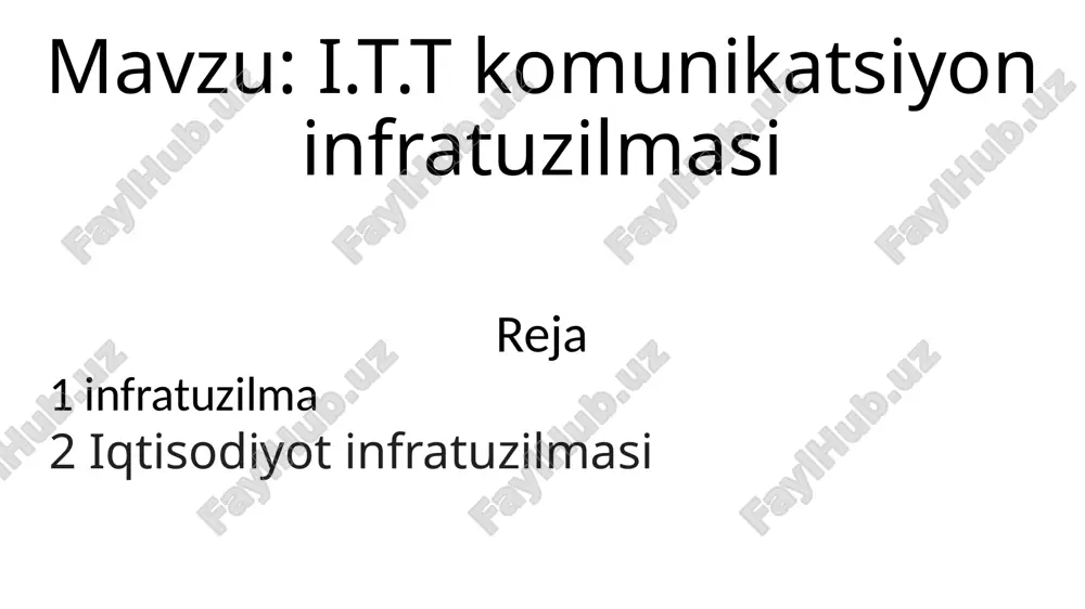 itt komunikatsiyon infratuzilmasi - Page 2