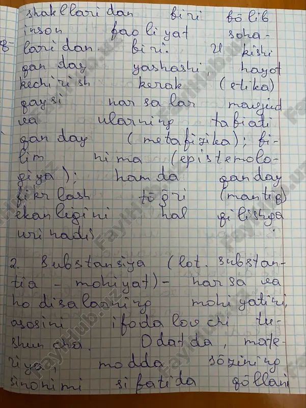 falsafadan savollarga javoblar. - Page 2