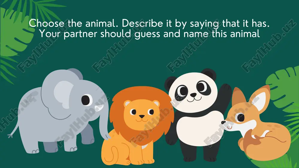 wild animals + have_has got - Page 2