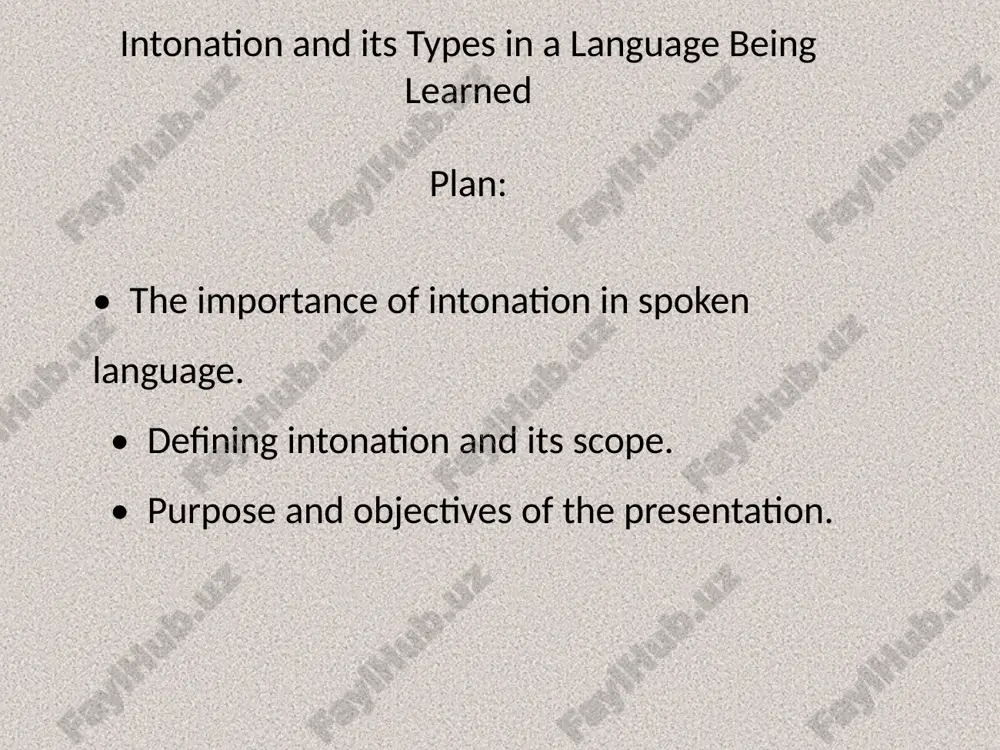 s; rising for questions, fall-rise for uncertainty. 5. intonation in questions** • **how intonation is used:** * **yes/no questions:** often have a rising intonation at the end (e.g., "are you coming?"). * **wh-questions:** typically have a falling intonation (e.g., "what time is it?"). * **tag questions:** have a rising or falling intonation depending on the level of certainty or politeness (e.g., "it's nice, isn't it?"). * **echo questions:** often have a rising intonation (e.g., “he said what?”). • **contrast:** the rise in pitch signals an answer is required; the fall often signals that an answer is not expected. • **intention:** intonation can change what is meant by the speaker. for example, a rising pitch in a wh-question can be a signal of surprise rather than request of information. intonation in statements and declarative sentences** • **how intonation is used:** * **falling intonation:** used to make general statements or convey facts …