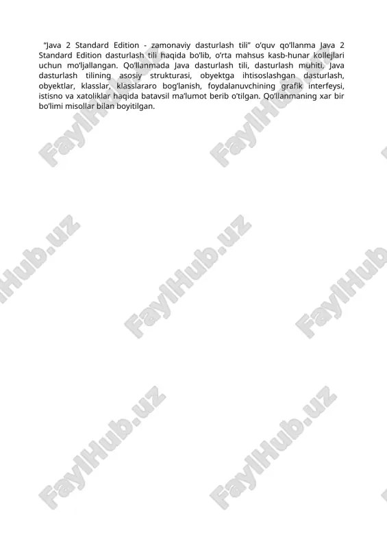 igan aniq ko’rsatmalar to’plamidir. algoritm so’zi buyuk olim, yurtdoshimiz abu abdulloh muhammad ibn musa al- xorazmiy nomidan kelib chiqgan. 825 yilda al-xorazmiy o’z risolasida birinchi bo’lib xindistonda kashf qilingan o’nlik sanoq sistemasi haqida ma’lumot bergan. al-xorazmiy ushbu yangi sanoq sistemasida xisob ishlarini bajarishni qoidalarini ifoda etgan. xii asrning birinchi yarmida al- xorazmiy asarining lotin tilidagi tarjimasi yevropaga kirib bordi. tarjima lotincha “algoritmi de numero indorum” deb nomlandi. ushbu nom “algoritmi xind sonlari” degan ma’noni bildirardi va bundagi “algoritmi” so’zi al-xorazmiyning ismini lotinlashishini bildirar edi. ushbu risola yordamida “algoritm” so’zi yevropa tillariga kirib bordi. xar qanday algoritm quyidagi talablarga javob berishi kerak: 1. diskretlik - algoritm masalani bajarish jarayonini ma’lum bir qadamlar ketma-ketligi sifatida ko’rsatishi kerak; 2. aniqlik - xar bir vaqt qiymati uchun keyingi bajariladigan qadam tizim xolati bilan belgilanadi; 3. tushunarlilik - algoritm faqatgina bajaruvchiga ma’lum komandalarni o’z ichiga olishi kerak; 4. yakunlilik - birlamchi ma’lumotlar berilganda algoritm o’z …