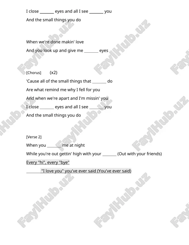 all i see you and the small things you do [verse 2] when you me at night while you're out gettin' high with your (out with your friends) every "hi", every "bye" "i love you" you've ever said (you've ever said) https://genius.com/30789386/new-west-those-eyes/every-hi-every-bye-every-i-love-you-youve-ever-said-youve-ever-said https://genius.com/30789386/new-west-those-eyes/every-hi-every-bye-every-i-love-you-youve-ever-said-youve-ever-said