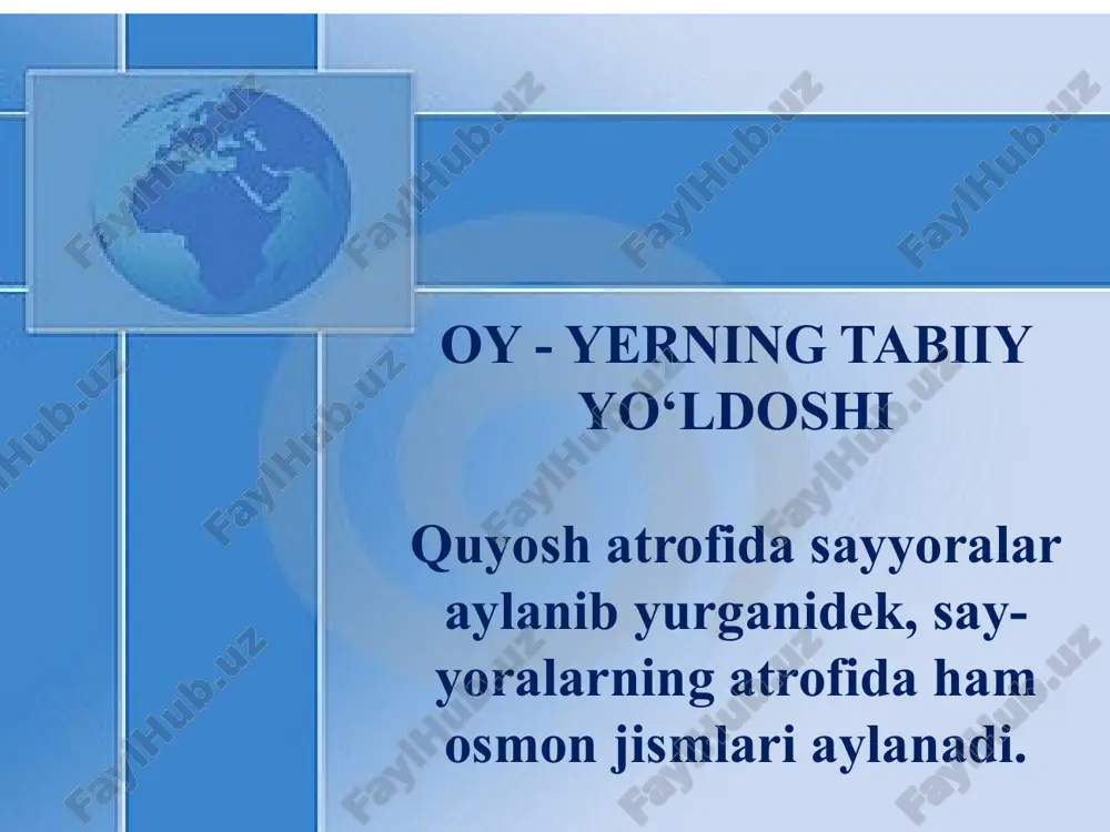 oy - yerning tabiiy yo‘ldoshi - Page 2