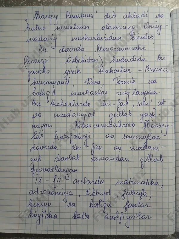 mamlakatimiz hududida 9-12 asrlarda renessans - Page 2