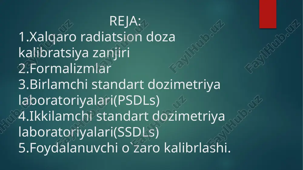 d tomonidan yig'ilgan ionlardan hosil bo'lgan juda kichik tokni kuchaytirish uchun ishlatiladi. * radionuklidni tanlash va displey (radionuclide selection and display (bq)): o'lchanadigan radionuklidni tanlash va uning faolligini (bq - bekerel birligida) ko'rsatish uchun ishlatiladi. * nol sozlash (zero adjustment): asbobning nol ko'rsatkichini sozlash uchun ishlatiladi. * yuqori kuchlanish (hv): tashqi elektrodga zarur bo'lgan yuqori kuchlanishni ta'minlaydi. 2. ishlash prinsipi: * namuna joylashtiriladi: o'lchanadigan radioaktiv namuna namuna ushlagichiga joylashtiriladi. * radiatsiya ionlanishni hosil qiladi: namuna chiqaradigan radiatsiya kameraning ichidagi gaz molekulalarini ionlaydi, ya'ni ulardan elektronlarni ajratib oladi va musbat ionlar hosil qiladi. * ionlar harakatlanadi: yuqori kuchlanish (hv) tufayli, musbat ionlar ichki elektrodga, elektronlar esa tashqi elektrodga harakatlanadi. * tok hosil bo'ladi: ichki elektrodga yetib kelgan ionlar juda kichik tokni hosil qiladi. * tok kuchaytiriladi: uzliksiz tok kuchaytirgich bu kichik tokni kuchaytiradi va uni o'lchash uchun yetarli darajaga olib keladi. * faollik aniqlanadi: kuchaytirilgan tok radionuklidni tanlash va displey qismiga …