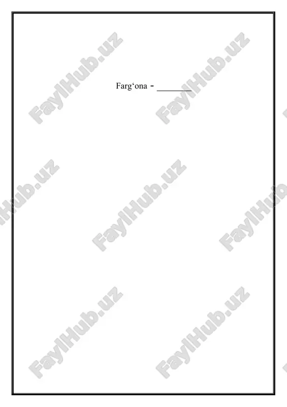 kurs ishi uchun betlik shablon - Page 2