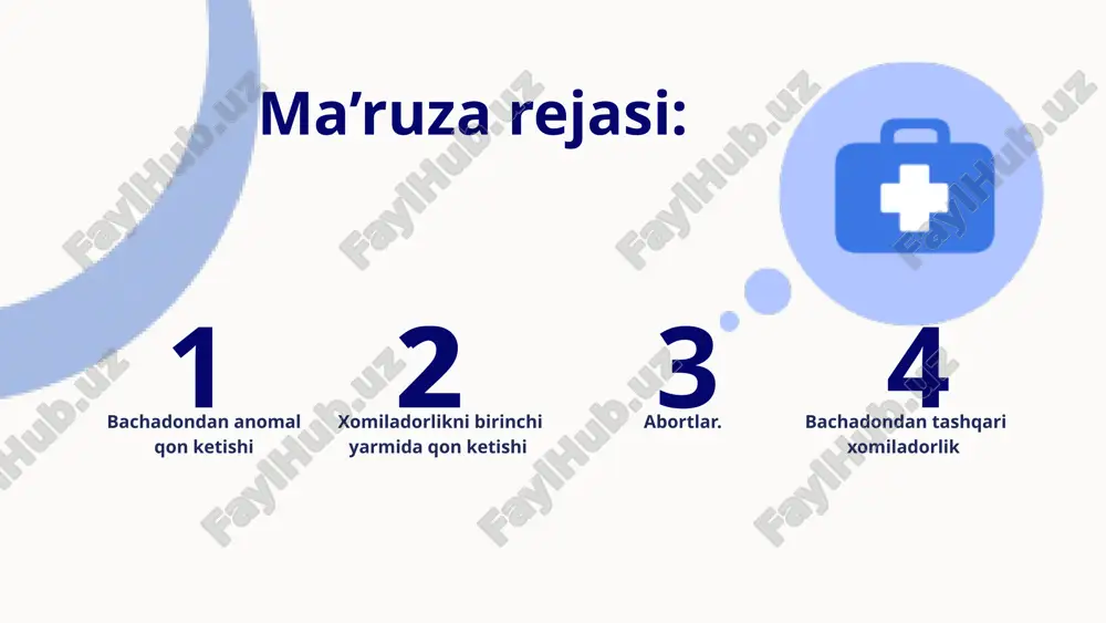 emasining bir – biriga ta’siri natijasidagi jarayon yotadi. bu 5 ta halqa o‘zaro bog‘langan bo‘lib, ulardan biri tushib qolganida xayz siklining buzilishi kuzatiladi. hayz sikli buzilishining ko‘rinishlaridan biri bachadondan anomal qon ketishidar. baqk yuzaga keltiradigan bir qancha omillar mavjud: markaziy nerv sistemasining buzilishi – asab zo‘riqishi, stress omillari, aqliy va jismoniy zo‘riqish, jarohatlanish. o‘tkir va surunkali infeksiyalar (gripp, surunkali tonzillit, revmatizm, sil). jinsiy a’zolarning surunkali yallig‘lanish jarayonlari. ichki sekresiya bezlari xastaliklari ba’zi dorilarni muntazam ichish oqibatida ( neyroleptiklar). follikulning atreziya holati – bunda follikul yetilishi oxiriga yetmay, balki kichik yoki katta follikul darajasida to‘xtaydi va orqaga rivojlanish holati kuzatiladi. giperplaziyaga uchragan endometriyda qon tomirlarining o‘sib ketishi va kengayishi kuzatiladi. estrogenlarning doimiy ta’sirida qon tomirlar yupqalashib, mo‘rt bo‘lib qoladi, ularning tonusi o‘zgarib , qisilish yoki kengayish holatlari kuzatiladi. bu endometriyda qon aylanishning buzilishiga, qon talash xolatlari va bu yerda nekrozlarni yuzaga keltiradi. nekrozlar uzilib qon ketishiga sabab bo‘ladi. qon ketish holatlari …
