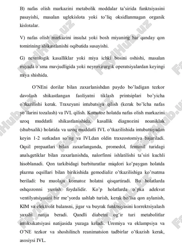 o'tkir nafas etishmovchiligida intensive terapiya - Page 2