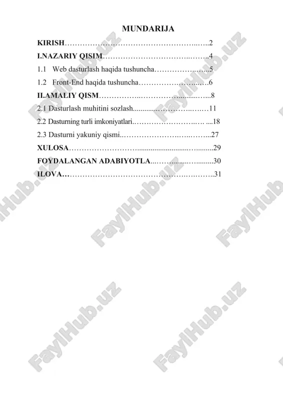 mmunikatsiya texnologiyalarini qo‘llash, amaliy xorijiy til, tizimli tahlil va qaror qabul qilish asoslari, maxsus fanlar negizida ilmiy va amaliy tadqiqotlar, texnologik taraqqiyot va o‘quv jarayonini tashkil etishning zamonaviy uslublari bo‘yicha so‘nggi yutuqlar, pedagogning kasbiy kompetentligi va kreativligi, global internet tarmog‘i, multimedia tizimlari va masofadan o‘qitish usullarini o‘zlashtirish bo‘yicha yangi bilim, ko‘nikma va malakalarini shakllantirishni nazarda tutadi. ushbu dasturda o‘rnatilgan tizimlarning asosiy xususiyatlari va sinflari, o‘rnatilgan tizimlarni loyihalash bosqichlari va standartlari, o‘rnatilgan tizim apparat vositalari, o‘rnatilgan tizim protsessorlari, xotira qurilmalari kiritish va chiqarish qurilmalari va shinalari, o‘rnatilgan tizim qurilmalari uchun dasturlash tillari, o‘rnatilgan tizimlar uchun operatsion tizim, o‘rnatilgan ilovalar yaratish bosqichlari muammolari bayon etilgan.o‘rnatilgan tizimlar modulining maqsad va vazifalari: - boshqaruv jarayonlari funksiyalarini amalga oshirish uchun kerak bo‘ladigan, dasturiy va texnik vositalar kompleksini o‘rganish;o‘rnatilgan tizimlarni loyihalash bosqichlari va standartlari, o‘rnatilgan tizim apparat vositalari, o‘rnatilgan tizim protsessorlari, xotira qurilmalari kiritish va chiqarish qurilmalari va shinalari, o‘rnatilgan tizim qurilmalari uchun dasturlash tillari, o‘rnatilgan …