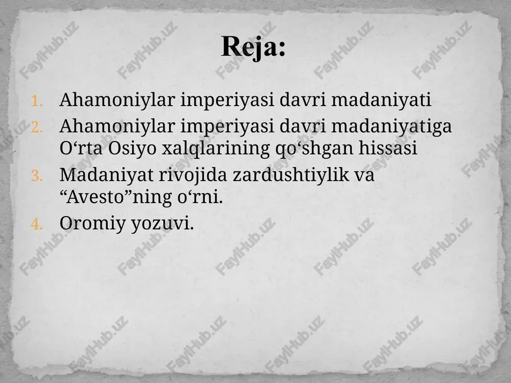 non-baqtriyada o‘zining yuqori rivoji bilan ajralib turadi. yunon-baqtriya davlati yunonlar mahalliy sintezi qisqa vaqtda o‘zining ijobiy natijalarini berdi, sharharlar soni tez kunlarda o‘sdi, dehqonchilik, chorvachilik, ayniqsa hunarmandchilik rivojlanib bordi. markaziy osiyo mintaqasi buyuk ipak yo‘li bo‘lib, o‘sgan xalqaro savdoning markazi sifatida o‘ta muhim o‘rin egalladi. tovar-pul munosabatlarini o‘sishida baqtriya shohlarining o‘z pullarini zarb qilishi xalqaro savdoning rivojiga ijobiy ta’sir qilish bilan birga, yuksak badiiy darajasi bilan ham ajralib turadi. miloddan avvalgi vi-iv asrlarda o‘rta osiyodagi badiiy hayot va madaniyatni tushunishda amudaryoning yuqori oqimi tomonidan topilgan turli xil antiqiy buyumlar muhim o‘rinni egallaydi. bu qadimgi davr yodgorliklari adabiyotlarda «amudaryo boyligi» yoki “oks boyligi” deb yuritiladi. “oks boyligi” yodgorliklarning ko‘p qismi hozirgi kunda londondagi britaniya muzeyida saqlanadi. bu buyumlar nihoyatda ifodali ishlanganligi bilan ajralib, detallari aniq va tugal ishlanishi bilan harakterlanadi. oltin arava, oltin bilak uzuk, oltin ko‘za, jangchi-sak bo‘rtma tasvirida shu fazilatlar mujassamlashgan. qurilishda ganch, yog‘och va loy keng darajada ishlatilgan. …