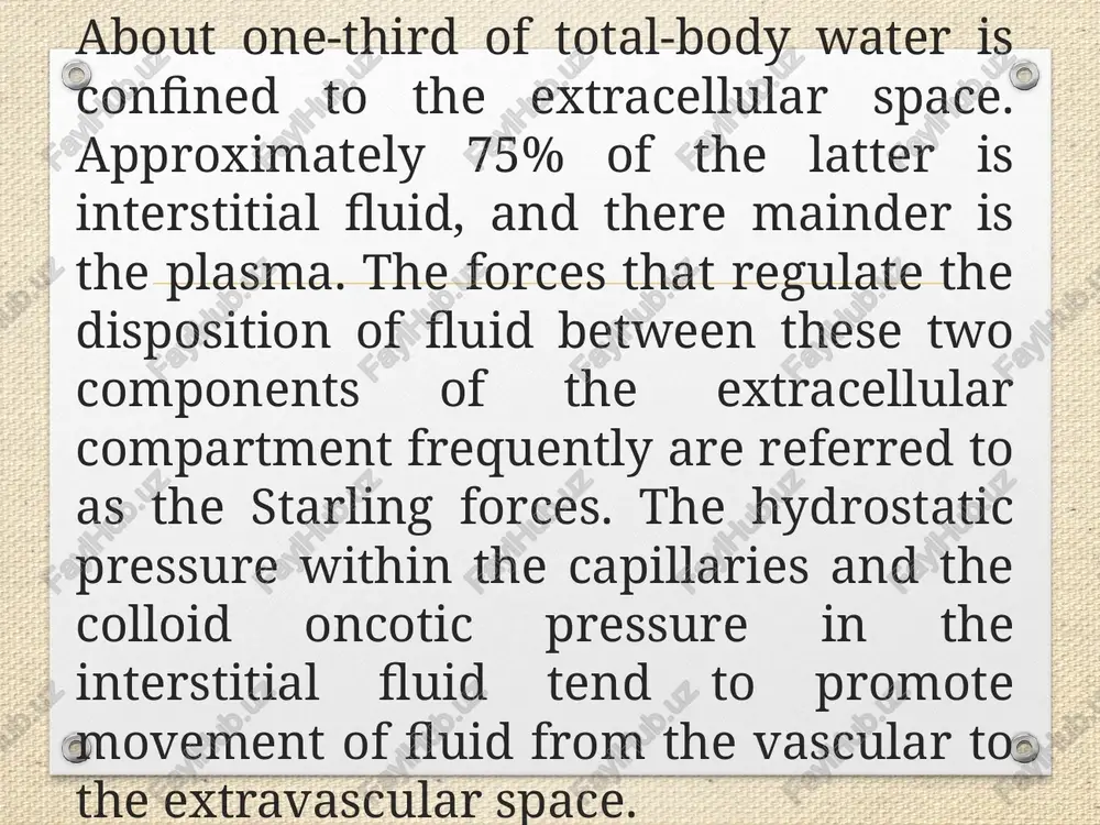 elaxation promotes an accumulation of blood in the venous circulation at the expense of the effective arterial volume. the presence of heart disease, as manifested by cardiac enlargement and/or ventricular hypertrophy, together with evidence of cardiac failure, such as dyspnea, basilar rales, venous distention, and hepatomegaly, usually indicates that edema results from heart failure. the edema of heart failure typically occurs in the dependent portions of the body. the edema that occurs during the acute phase of glomerulonephritis is characteristically associated with hematuria, proteinuria, and hypertension. although some evidence supports the view that the fluid retention is due to increased capillary permeability, in most instances, the edema results from primary retention of sodium and water by the kidneys owing to renal insufficiency. edema of renal disease this state differs from most forms of heart failure in that it is characterized by a normal (or sometimes even increased) cardiac output. patients …