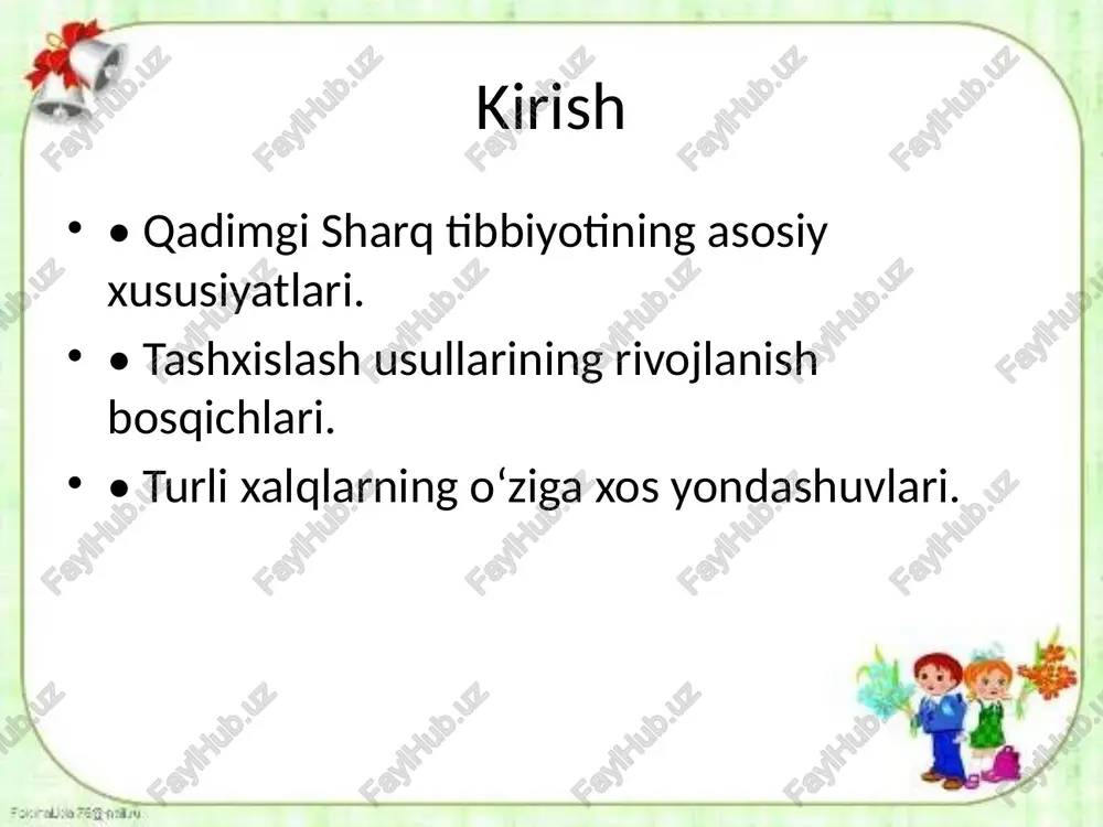 qadimgi sharq mamlakatlarida tashxislash usullari - Page 2