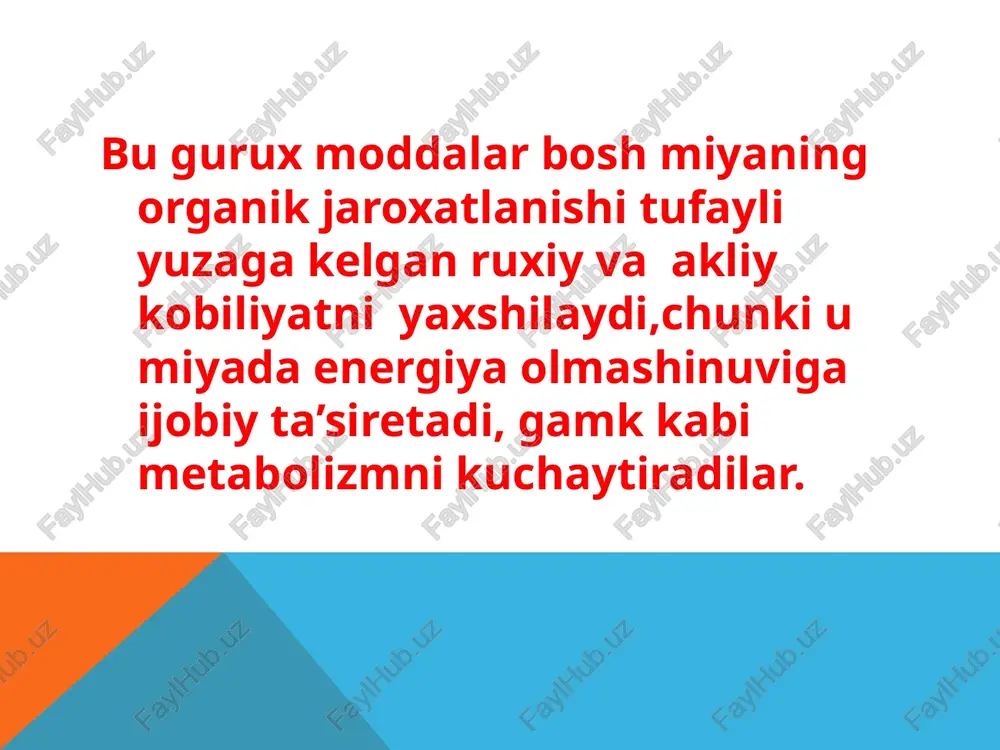 i xolatlar, miyaning lat eyishi , jaroxatlari .alkogol tufayli yuzaga kelgan akl pastlik (telbalik), tugma akl pastlik, tutkanok xastaligi, gipertoniya. piratsetam (nootropil). ta’siri aminolga uxshash, lekin xarakatga ta’sir etmaydi, uyku chakirmaydi, ogriksizlantiruvchi vositalar ta’sirini kuchaytirmaydi. kiyoviy tuzilishi stiklik gamkga uxshaydi. zaxarsiz. gebdan yaxshi utadi.organizmdan uzgarmagan xolda ajiraladi. aminolonga uxshab kullaniladi. /docprops/thumbnail.jpeg