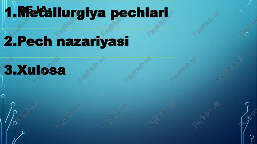 dga muvofiqligi va samaradorligini, shuningdek, muayyan reaktsiyalar yuzaga kelishi uchun zarur bo'lgan sharoitlarni aniqlashga yordam beradi. harorat, bosim va kompozitsion kabi parametrlar pechning ishlashi va mahsulot sifatini optimallashtirishda muhim rol o'ynaydi. materiallar xulq-atvori metallurgiya pechlarining murakkab nazariyasidagi yana bir muhim jihatdir. turli metallar va qotishmalar yuqori haroratlarda o'ziga xos fizikaviy va kimyoviy xususiyatlarni, jumladan, fazaviy o'zgarishlar, termal kengayish va interfaziya reaktsiyalarini namoyish etadi. materiallarning o'choq muhitida qanday harakat qilishini tushunish reaktivlik, korroziya va mexanik kuch kabi omillarni bashorat qilish va nazorat qilish uchun juda muhimdir. metallurgiya pechlari nazariyasi qayta ishlash jarayonlarida ishlatiladigan materiallarning strukturaviy va issiqlik xususiyatlarini tahlil qilishni ham qamrab oladi. turli metallar va qotishmalar turli tuzilmalar va xususiyatlarga ega, ular o'choqdagi isitish va sovutish sharoitlariga qarab o'zgarishi mumkin. ushbu strukturaviy va issiqlik o'zgarishlarini o'rganish bizga optimal ishlov berish shartlarini aniqlash va yakuniy mahsulotning kerakli xususiyatlarini olish imkonini beradi. bundan tashqari, murakkab nazariya o'choq ishlashiga ta'sir qilishi mumkin bo'lgan …