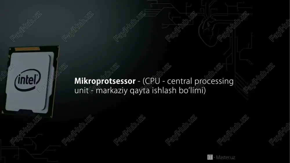 protsessor turlari va xususiyatlari - Page 2
