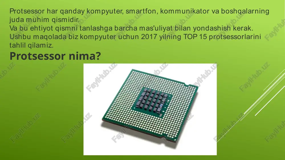 olish kerak. o'rnatish maqsadga muvofiqdir kuchli tizim butun server shkafini sovutish. har qanday intel "oilaviy" protsessorida bo'lgani kabi, bu model ham mustahkam va ishonchli server tizimini ta'minlaydi, bu intel mahsulotlarining moddiy qismining ishonchliligi bilan bog'liq. bu protsessor modeli 2017 yilda chiqarilgan. bu barcha modellarning eng eskisi. ishlashda bu model protsessordan sezilarli darajada past intel core i7, lekin iplar va yadrolar soni tufayli yutadi... hammasi bo'lib, protsessor 8 yadroga ega, ularni 3,6 dan 4 gigagertsgacha overclock qilish mumkin. ishlab chiqarish jarayonida ma'lumotlarni qayta ishlashni tezlashtirish uchun, neyron texnologiyasi net bashorat. bu ishlov berishni tezlashtirishga yordam beradigan sun'iy aqlning bir turi. bu model sovutish tizimi (sovutgich) bilan ta'minlanmagan modellardan biri, shuning uchun uni alohida sotib olish kerak bo'ladi. ushbu modelning protsessor quvvati 95 vatt. bu protsessor modeli nafaqat ofis va uy statsionar kompyuterlari, balki o'yin kompyuterlari uchun ham mos keladi. hatto talabchan o'yinlarni ham "tortadi". protsessor arxitekturasi texnologiyasi chipning maksimal yuklanishi ostida …