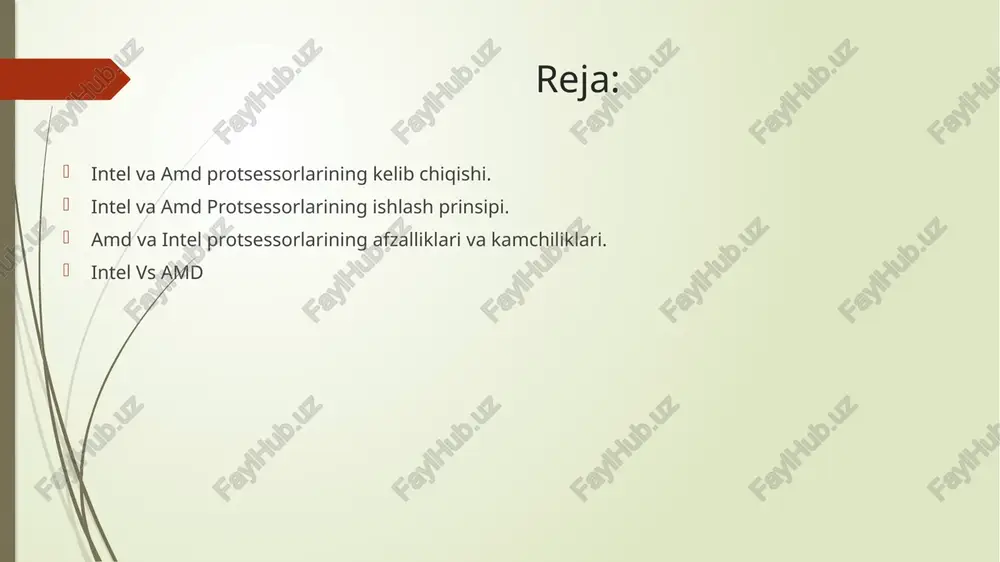 ni boshladi. birinchisi, amd o'z ishlab chiqarish quvvatlarini boshqa shtatlarga kengaytirdi, bu esa kompaniyani ancha katta qildi. ikkinchi sabab 1982 yilda ibm edi. amdga 8086 va 8088 protsessorlarini ishlab chiqarish huquqini beruvchi intel bilan shartnoma taklif qildi. bu pakt 1986 yilgacha davom etdi, qachonki amd chiplariga talab va sotuv keskin pasaydi. bu amdni tarmoq va aloqa chiplari hamda ibm kompyuterlari bilan mos kela oladigan mikroprotsessorlarni tadqiq qilishga olib keldi. har bir protsessor satrining o'ziga xos nomi bor. masalan, intel hozirda sky lake, kaby leyk va eng yangi sakkizinchi avlod kofe ko'liga ega. amd-da richland, buldozer, zen bor. nasl qancha yuqori bo'lsa, shuncha yuqori quvvatli chip, energiya sarfini kamaytiradi va shuncha ko'p texnologiyalar joriy etiladi. 2 dan 18 gacha. qancha katta bo'lsa, shuncha yaxshi bo'ladi. ammo bunday moment bor: yukni yadrolarga qanday taqsimlashni bilmagan dasturlar 4 yadroliga qaraganda yuqori chastotali ikki yadroli tezroq ishlaydi, ammo pastroq chastotali. muxtasar qilib aytganda, agar …