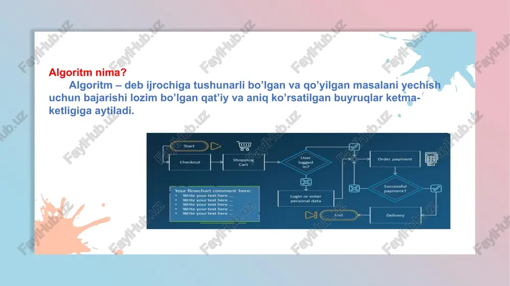 algoritmlarni ishlab chiqish usullari va samaradorlikni baholash - Page 2