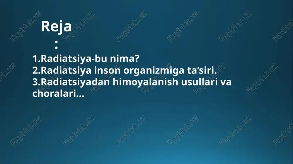 vositalaridan foydalanish va radiatsion gigiyena qoidalariga amal qilish zarur. radioaktiv modda va boshqa ionlovchi nurlanish manbalari bilan ishlaydigan hamma korxonalarda radiatsiya xavfsizligi xizmati (rxx) radiatsion nazorat olib boradi (yana q. radiatsion himoya) radiatsiya davolash qiyin bo'lgan muqarrar kasalliklar bilan ko'pchilik tomonidan bog'liq. va bu qisman haqiqiy emas. eng dahshatli va halokatli qurol atom deb ataladi. bu sababsiz shuning radiatsiya er yuzida eng katta ofatlar biri ishonmayman hisoblanadi. radiatsiya nima va uning oqibatlari nima? ushbu maqolada bu savollarni ko'rib chiqamiz. radioaktivlik - beqarorlik farq ayrim atomlarning, bir markaz. bu mol-mulk natijasida nurlanish ionlashtiruvchi sabab bo'ladi yadrosi parchalanadi. bu radiatsiya radiatsiya deyiladi. u yuqori hokimiyat energiya bor. inson organizmiga nurlanish exposure hujayralari tarkibini o'zgartirish hisoblanadi. ta'siri darajasiga qarab nurlanishning bir necha turlari bor tirik organizmlar. birinchi nav - deb bir alfa-zarralar. alpha parchalanish uran, vismut, toryum, va ba'zi boshqalardan: radioaktiv elementlar duchor. sodda qilib, og'ir elementlar izotoplari chirishni qo'ydi. nima radioaktiv parchalanish? …