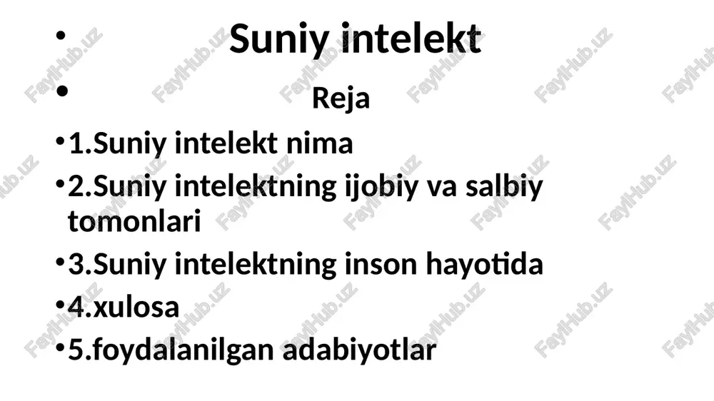 tijorat tadqiqot tashkiloti asoschilaridan biri[3] va tadqiqotchidir.uning qochoq ong portlashi istiqboli haqidagi ishi nick bostrom’ning superintelligence: paths, dangers, strategies (superong: yoʻllar, xatarlar, strategiyalar) kitobiga taʼsir oʻtkazgan. sun’iy (kompyuter) aql – bu informatika va kompyuter muhandisligining eng istiqbolli yo‘nalishlaridan biri. sun’iy intellekt sohasidagi ish an’anaviy intellektual muammolarni hal qilish uchun kompyuter tizimlarini (o‘qitish, ekspert, konsalting, robot va boshqalar) loyihalash uchun usullar, vositalar va texnologiyalarni yaratishga qaratilgan. aniqlangan dasturiy mahsulotlarni ishlab chiqarishda ishtirok etadigan oddiy dasturchilardan farqli o‘laroq, sun’iy intellekt mutaxassislari ushbu xususiyatlarni shakllantirishga qodir, bu har qanday dasturiy mahsulotni loyihalashda eng muhim vazifalardan biri hisoblanadi. axborot texnologiyalarini quyudagi yo‘nalishlari o‘rganiladi: • dasturlash, algoritmik va ob’ektga yo‘naltirilgan dasturlash tillari , case-texnologiyalar; intellektual tizimlarni loyihalash uchun texnologiyalar va vositalar; ma’lumotlar bazalari, bilimlar bazasi va ma’lumotlar bazasini boshqarish tizimlari; • nutq interfeysi, kompyuter lingvistikasi va kompyuter grafikasi; • kompyuter tarmoqlari va veb- dasturlar; • kompyuter tizimlarida axborot xavfsizligi; amaliy geografik axborot tizimlari. sun’iy intellekt …