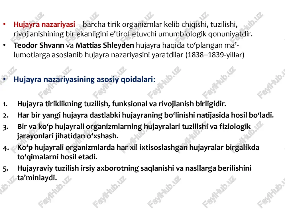 ‘simliklarda), plastida, hu - jayra shirasi bilan to‘lgan vakuolaga ept, ribosoma, golji majmuasi, sitoskelet, hujayra markazi, lizosoma, qisqaruvchi vakuola, hazm qiluvchi vakuola oziqlanishi avtotrof va faqat geterotrof avtotrof va avtotrof va geterotrof geterotrof geterotrof atf sintezi sitoplazma va sitoplazmada, sitoplazmada, sitoplazmda, mezosomada mitoxondriyada | mitoxondriyada, mitoxondriyada xloroplastda zaxira polifosfat glikogen kraxmal glikogen moslang : tir organoid tir organoidning vazifasi 1 mitoxondriya —, |a__| hujayraning bo‘linishida muhim rol o*‘ynaydi 2 | golji majmuasi ll b_ | atf sintezlaydi 3 | plastida c | hujayra turgorligini ta’minlaydi 4 | ribosoma d | fotosintezda ishtirok etadi 5 | lizosoma e ogsil sintezida ishtirok etadi va sintezlangan mahsulotni golji majmuasiga yetkazadi 6 | vakuola f | uglevod va lipidlar sintezida ishtirok etadi 7 donador endoplaz- g monosaxarid va disaxaridlarni hosil qilishda ishtirok matik to‘r etadi g silliq endoplaz- h hujayra ichida moddalarni hazm bo‘lishida ishtirok eta- matik to‘r di 9 | sentriola i ogsil …