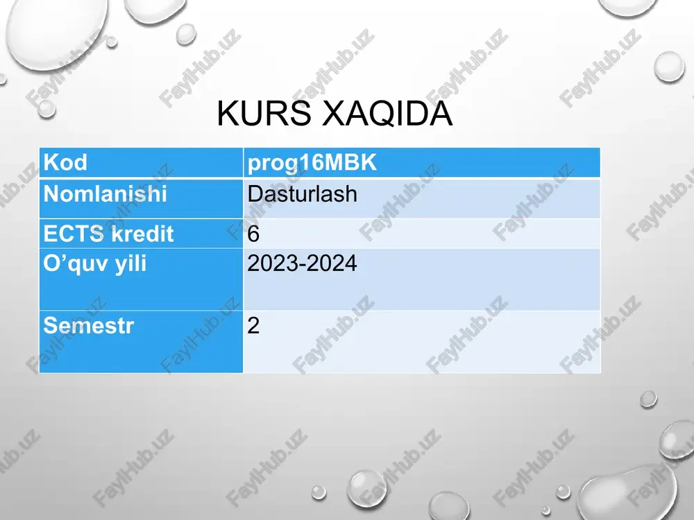 sinflar obe’ktlari quyidagicha ta'riflananadi; parametrlangan sinf nomi obe’kt-nomi(konstruktor parametrlari); shablon funksiya e'loni va aniqlanishidan oldin template <> ifodasi yoziladi, <> qavslardan keyin nuqta-vergul (;) qo'yilmaydi. <> qavslar ichida funksiya kirish parametrlari, chiqish qiymati va lokal o'zgaruvchilar tiplari beriladi. ushbu formal tiplarning har birining oldida class yoki typename (tip ismi) so'zi qo'yilish kerak. yuqoridagi misolda t ning o'rniga istalgan boshqa identefikator qo'yish mumkin. misollar beraylik. template javob hajmkub(uzunlik a, kenglik b, balandlik c); shablonlar funktsiyalar va sinflar oilasini yaratishga imkon beradi. shablalar sinfiy yoki parametrlangan tillar deb ham ataladi. yuqorida ko’rsatilganidek funktsiyalar oilasi shabloni cheksiz ko’p o’zaro yaqin funktsiyalarni aniqlashga imkon beradi va quyidagiga ega bo’ladi: template f-ya tarifi. shablon tarifi faqat global bo’lishi mumkin. shablon kiritilgandan so’ng sinflar obe’ktlari quyidagicha ta'riflananadi; parametrlangan sinf nomi obe’kt-nomi(konstruktor parametrlari); video darslar axmadjon xashimov c++ da printf va scanf funksiyalari https://www.youtube.com/watch?v=oeowi3o1y7m axror qayumov c++ boshlang'ich kiritish chiqarish operatorlari https://www.youtube.com/watch?v=leitnhzhm5s&list=plqmya4sg-crfjplmh4pzki7gagvputhtz&index=2 c i c++. sekreti funktsiy …