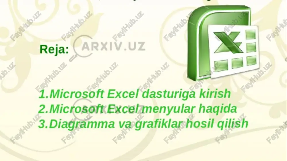 ree microsoft office [bi] microsoft office access 2008 microsoft office infopath 2008 microsoft office powerpeint 2003 microsoft office pubisher 2003 microsoft office frontpage 2008 microsoft office access 2007 microsoft ofice excel 2007 microsoft office groove 2007 microsoft office infopath 2007 microsoft office onenote 2007 microsoft office outloak 2007 aadhaaaaa microsoft office powerpaint 2007 micrasoft office publisher 2007, microsoft office ward 2007 [i microsoft office word 2003 ay ner pie) 1 a9) a we ewer £ se ss ss es eid i yexyhanap nanenn @opmyna katopuy ae ayevikanap i : ywsan bapok, ww\mert 7 m« mento catpu ft capnasxa catpu ovann ba3sncbanap nahenura okyhatmu tyrmacn ovhahn kehravtupnw ba ku4paitmpuw tyrmacn qactypxu énuw tyrmacu = hafta bo'yicha ob-havo ma'iumotlari toshkent samargand buxoro toshkent m= samarqand | 12\=a1+b1 b c d e f g i i 4 4 —_—<$<$<$<——__. arlardagi sarflangan xarajatlarning oylik hisoboti yanvar fevral mart aprel may 35 600 so'm 35 …
