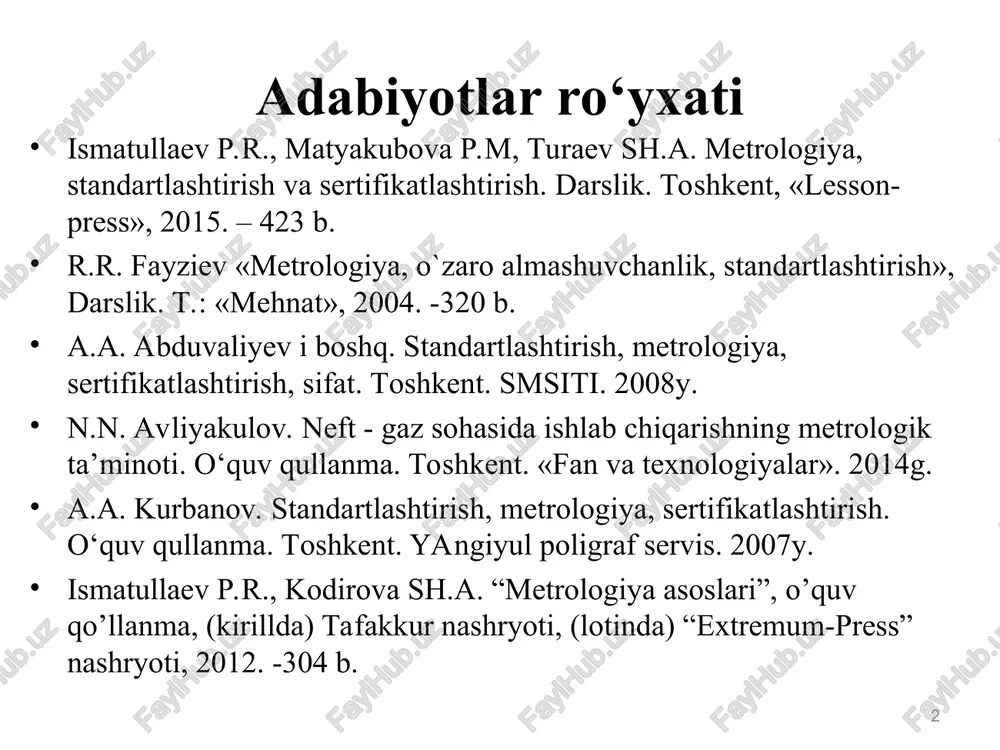 tligi tomonidan ishlab chiqarilgan va adliya vazirligida 2005 yil 18 martda 1458 – son bilan davlat ro‘yhatidan o‘lkazilgan. “mahsulotlarni sertifikatlash qoidalari”da keltirilgan. o‘zbekiston davlat standarti o’z dst 5.5:2009 “o‘z smt. asosiy atama va ta’riflar”da “sertifikatlashtirish sxemasi - muvofiqlikni sertifikatlashtirishni o‘tkazishda uchinchi taraf faoliyatining tarkibi va tartibi ” ekanligi qayd etilgan. o‘zbekiston milliy sertifikatlashtirish tizimi doirasida to‘qqizta sxema qabul qilingan. mahsulotlarni sertifikatlash * mahsulotlarni, shu jumladan dasturiy va boshqa ilmiy-texnikaviy mahsulotlarni sertifikatlash mazkur qoidalarga muvofiq amalga oshiriladi. mahsulotlarni sertifikatlashni tashkil qilish va o‘tkazish ishlari belgilangan tartibda akkreditsiya qilingan sertifikatlashtirish organlari (so) tomonidan amalga oshiriladi. bojxona rasmiylashtiruvida o‘zbekiston respublikasi bojxona organi muvofiqlik sertifikatining amal qilish muddatini, shuningdek, muvofiqlik sertifikatida ko‘rsatilgan tovarning nomini haqiqatda olib kelingan tovarning nomi bilan tekshiradi. har bir muayyan holatda so arizachining taklifini, yetkazib beriladigan mahsulot hajmi va muddatini, sinash usullarini, ishlab chiqarishning o‘ziga xos xususiyatlarini va uning barqarorligining buzilish xavfi mavjudligiini, shuningdek mazkur mahsulotning iste’molchilar uchun potensial xavfini …