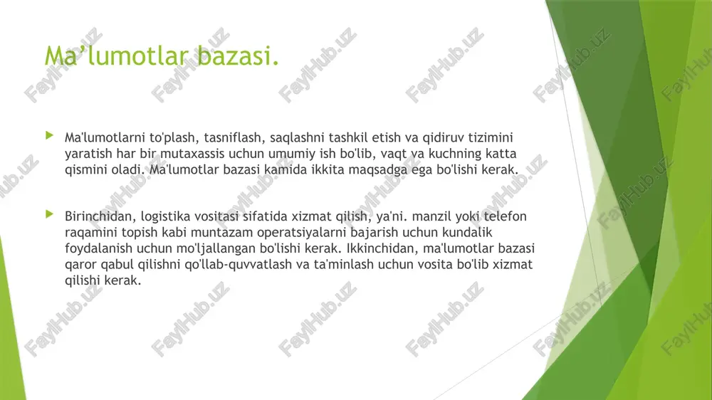 rish" tugmasini bosing. quyidagi misol sales va newsales ma'lumotlar bazalarini olib tashlaydi. modullarning birikish yo‘llari. oddiy ishlab chiqarish biznesi uchun dasturiy ta'minot tizimini ishlab chiqishda biz bir qator mumkin bo'lgan quyi tizimlarni - rivojlanish sohalarini aniqlashimiz mumkin, masalan, mijozlar, ishlab chiqarish, hisoblar (to'lovlar) va etkazib berishlar bilan ishlash tizimlari. garchi biz ushbu hududlarni mustaqil (bo'limlar sifatida) deb hisoblashimiz mumkin bo'lsa-da, ular o'rtasida aloqalar mavjud. misol uchun, mijozlar biznesdan buyurtma qilgan tovarlar uchun to'lashlari va etkazib berish bo'limi mijozga etkazib berishlari kutilmoqda. xuddi shunday ishlab chiqarish quyi tizimida har bir mijozning buyurtmasining borishi zavod orqali va tayyor mahsulotni mijozga yetkazib berishgacha kuzatib boriladi. modullarning birikish yo‘llari. modul interfeysi tashqi ko'rinadigan barcha operatsiyalarning tavsifi va boshqa modullar ulardan foydalanish uchun nimalarni bilishi va nima qilishi kerakligi, lekin operatsiyalar ichki tarzda qanday amalga oshirilishi haqida hech qanday tafsilotlarsiz. ob'ektga yo'naltirilgan nuqtai nazardan, biz bank hisoblari modulining interfeysi bankdagi hisoblar haqida biz bilgan narsalarning …