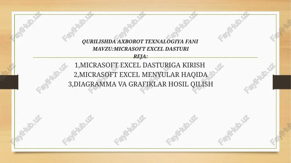 micrasoft excel dasturi - Page 2