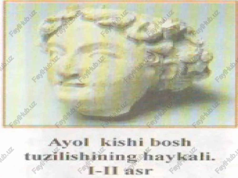 kushonlar davrida hozirgi o'zbekiston hududida binokorlik va me'morchilik - Page 2
