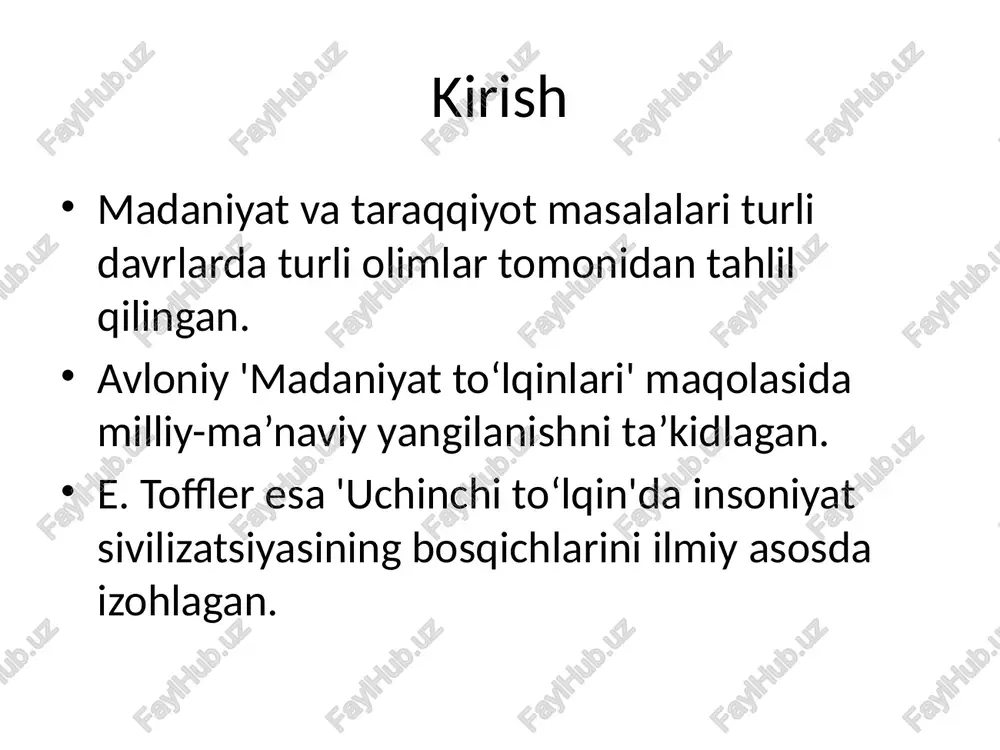 madaniyat to‘lqinlari - Page 2