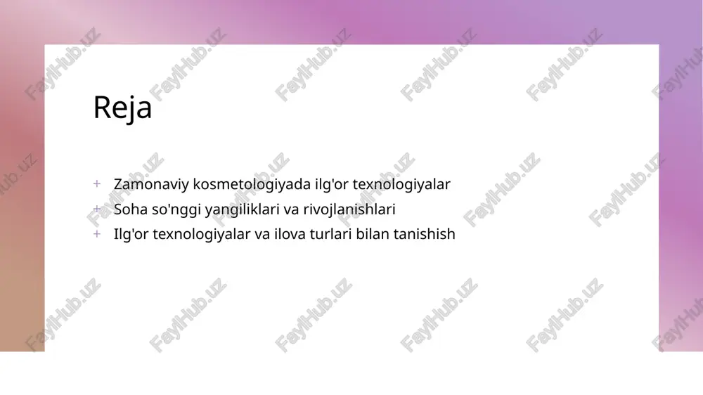 yalar va ularning kosmetologiyadagi roli 1 bioreparatsiyalar bioreparatsiyalar, yoki biolojik tuzilmalar, dermaga zarar kiritgan qismlarni tiklash uchun mo'ljallangan vositalardir. bu yordam orqali, dermada ko'p yil o'tgan zararlar tiklanadi. 2 bioreparatsiyalar va ozgŭn terapiya bioreparatsiyalar ozgŭn terapiya jarayonida juda muhim ahamiyatga ega. ular, dermada tuzilma o'zgarishlarini tiklashda katta rol o'ynaydi va natijada yaxshilashga olib keladi. 3 bioreparatsiyalar va yoshlarda foydasi yoshlar uchun bioreparatsiyalar, dermada yuqori sifatli tikish va qayta tikish jarayonlarini tezlashtirish uchun ahamiyatga ega. bu vositalar yosh qalbni saqlashga yordam beradi. biokimyo va genetika asosida ilg'or texnologiyalar biokimyo va genetika asosida ilg'or texnologiyalar, dermokosmetologiyada yangi yondashuvlarni o'rganishga yo'l ochadi. bu texnologiyalar, terapevtik va yaxshi ko'rsatiladigan kozmetologik xizmatlarga yordam beradi. photo by towfiqu barbhuiya on unsplash kibernetik va nano-chip texnologiyalari dermatologiyada 1 kibernetik texnologiyalar dermatologiyada kibernetik texnologiyalar, ma'lumotlar bilan tadbirkorlikni tezlashtirish uchun kompyuter texnologiyalaridan foydalanishni tushunishga yordam beradi. 2 nano-chip texnologiyalari nano-chip texnologiyalari dermatologiyada aynan tanasi bilan molekulyar tuzilmalar va ilaot …