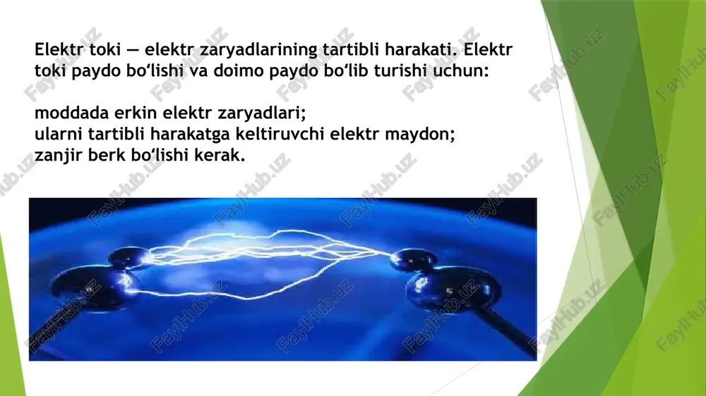 qori) xillarga boʻlinadi. magnit maydondan elektronika, elektrotexnika radiotexnikada, shuningdek, 500 gs dan 40 kgs gacha boʻlgan magnit maydondan zaryadli zarralar tezlatkichlari, vilson kamerasi, pufakli kamera, mass-spektrometr kabi kurilmalarda foydalaniladi. kuchli va oʻta kuchli magnit maydon, asosan, qattiqjismlar fizikasida, ferromagnetizm va antiferromagnetizm xossalarini oʻrganishda, magnitogidrodinamik generator va boshqalarda ishlatiladi. kucheiz va oʻrtacha magnit maydon doimiy magnitlar, elektr magnitlar, oʻta oʻtkazuvchi magnitlar, solenoidlar (elektr toki utkazgichi) yordamida, kuchli magnit maydon yoʻnaltirilgan portlatish usulida olinadi ish joylaridagi elektromagnit maydoni intensivligini baholash uchun elektromagnit maydoni hosil qilayotgan manba yaqinida maydonning elektr va magnit kuchlanishlari ayrim-ayrim o’lchash bilan belgilanadi. chunki, elektromagnit maydoni zonadagi elektr va magnit maydonlarining umumiy ta’siri ostida vujudga keladi elektromagnit maydonining kuchlanishini o’lchaydigan asosiy asbob iemp-1 va uning bir necha modifikasiyalari mavjud. bu asbob yordamida elektr maydonining 50 gs-100 kgs va 100 kgs, shuningdek, magnit maydonining 100 kgs-1,5 mgs diapazonlarida elektromagnit maydonining kuchlanishini o’lchash imkoniyatini beradi. umumiy ishchi chastotalar diapazonida kuchlanish qiymati …