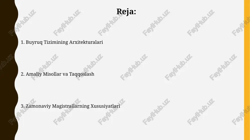 buyruq tizimining arxitekturalari - Page 2