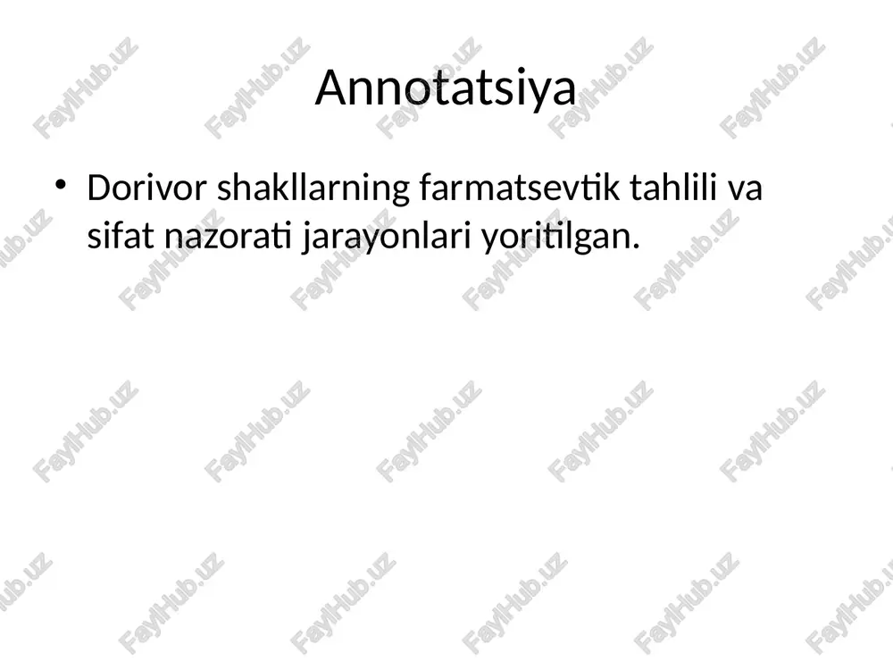 dorivor shakllarning farmatsevtik tahlili va sifat nazorati - Page 2