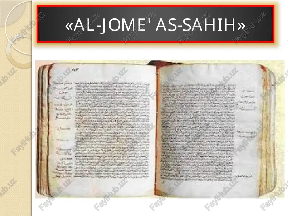 al jome as sahihdagi hadislar to’plami - Page 2