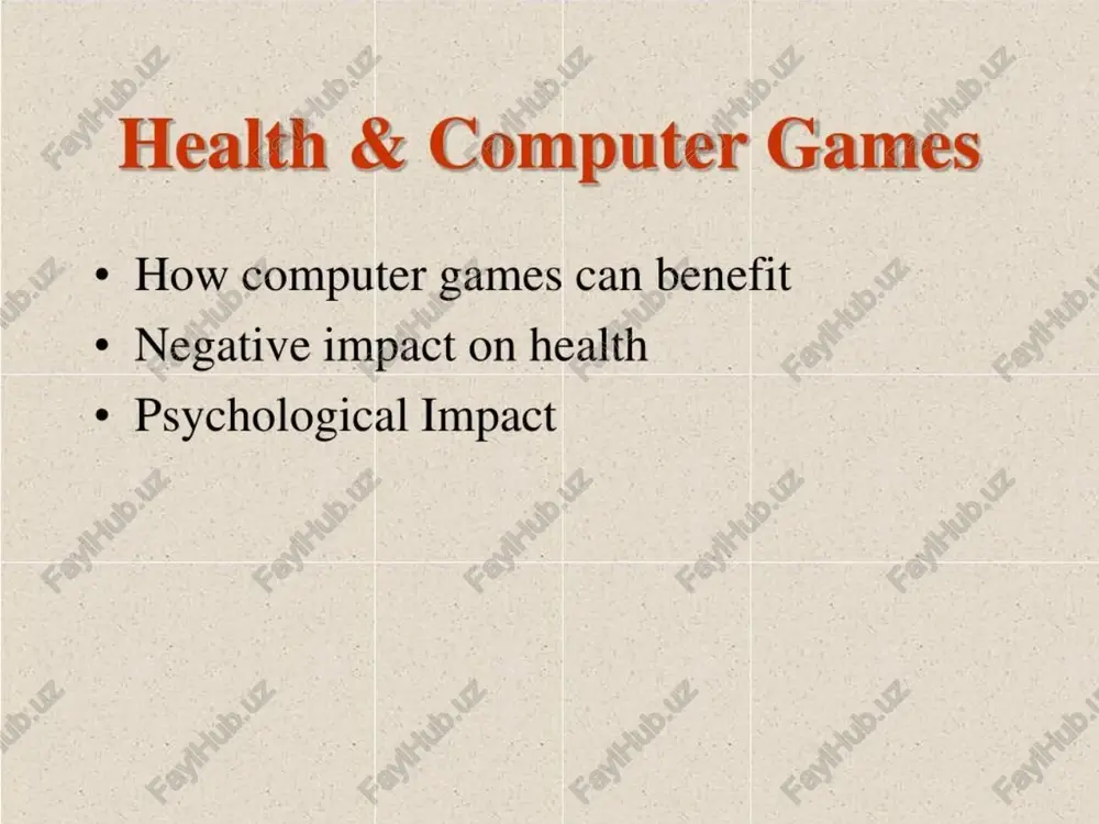 puter games in aiding children’s learning. lpm ff all coe ui u psychological research ¢ there is also inconclusive evidence which links the actions of the student in the prayer room killings with excessive compulsive playing of extremely violent video games. * a police captain is quoted as saying “the boy only need eight shots from a pistol to kill eight people. five shots were to the head, and three to the chest. you only normally get that kind of accuracy and kill rate in computer games. even trained officers aren’t normally that deadly.” references 60 minutes rerport may 1999 the social effects of electronic interactive games http://www.igc.org/mediascope/vidbib.htm are computer games addictive? http://www.eeng.dcu.ie/~tcs/articles/videogamesinterview.html psychological impact http://www.saqnet.co.uk/users/nickf/public_html/design/litrev4.htm