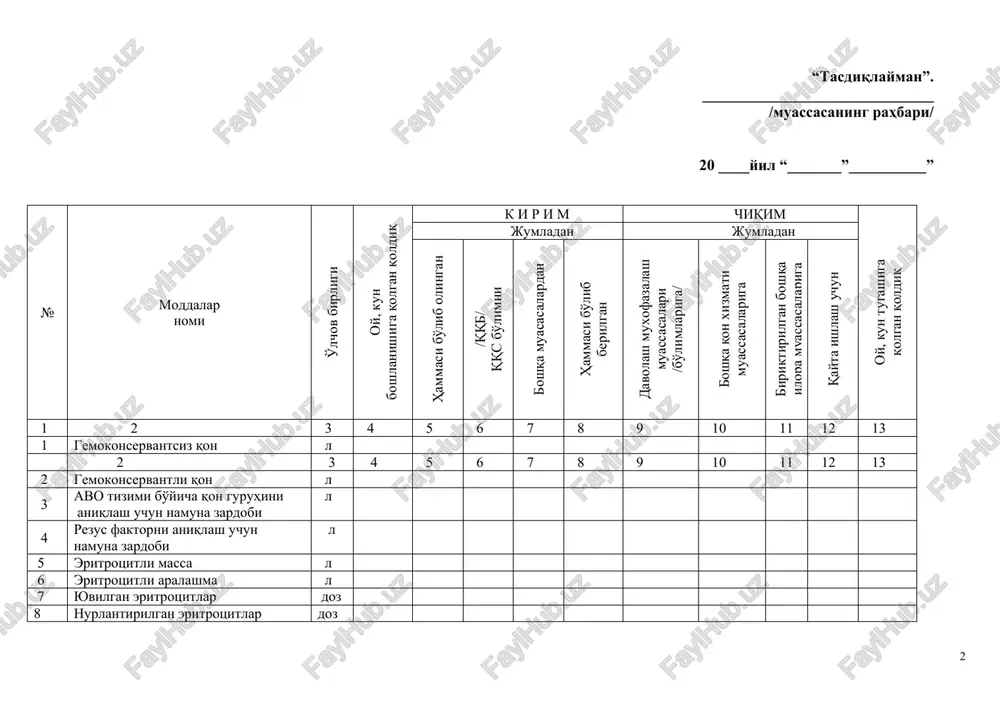 127-raqamli tibbiy xujjat shakli - Page 2