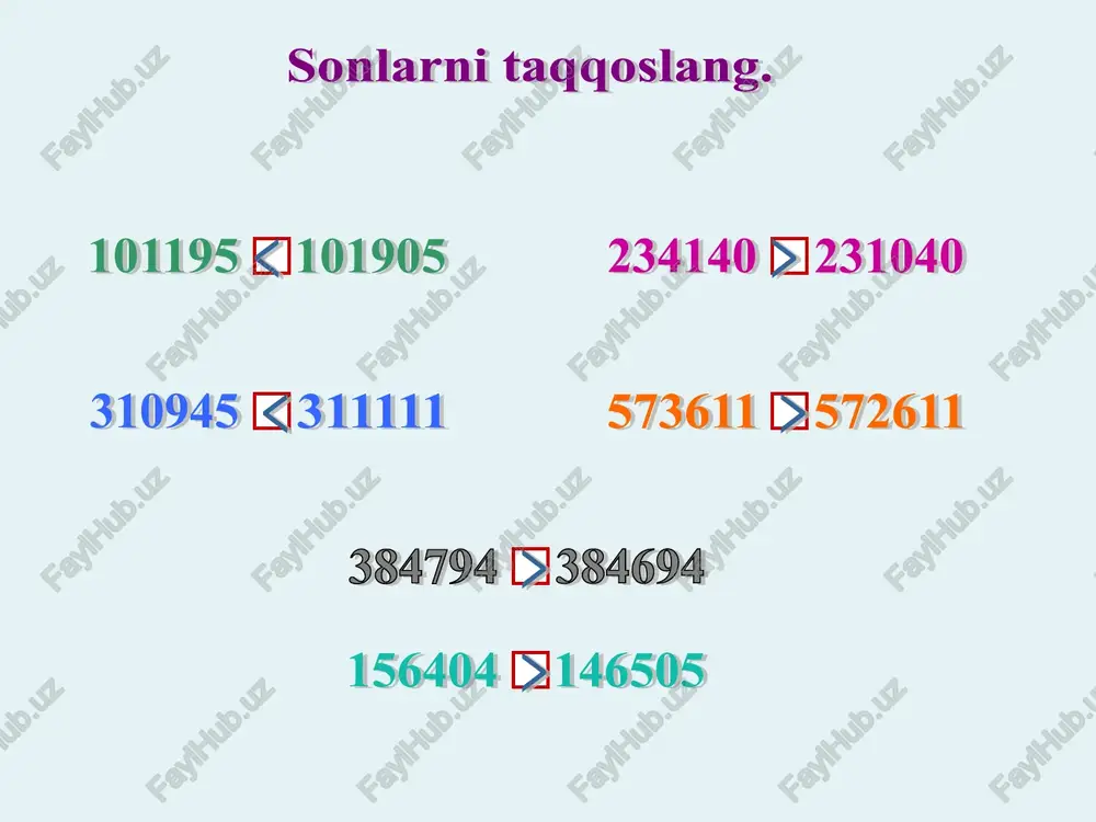 matematik amallari - Page 2